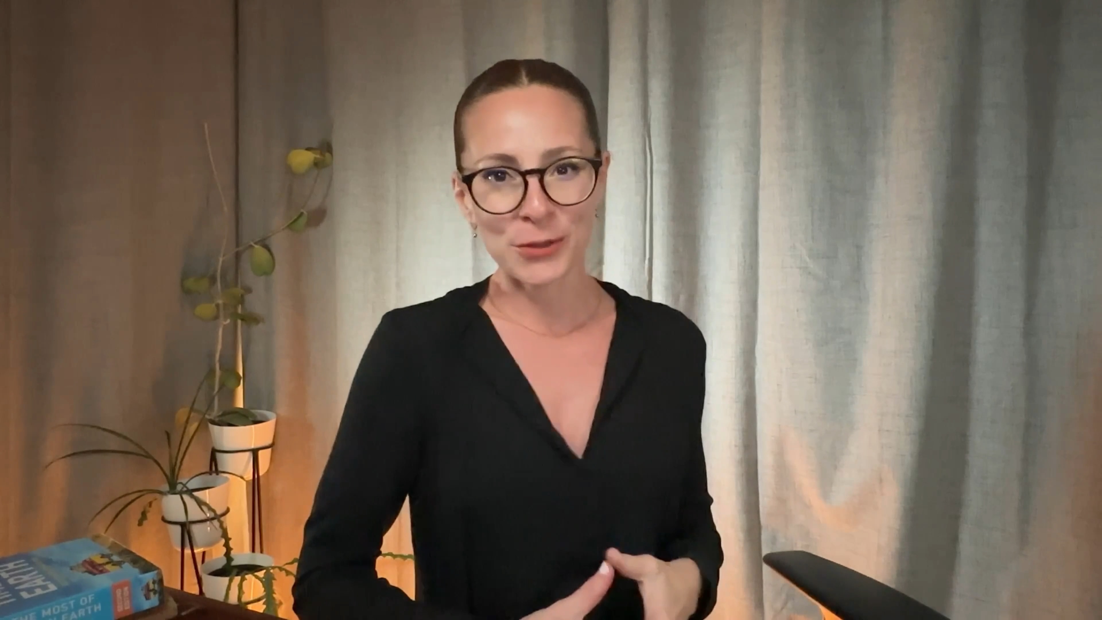 Couple enjoying sunset at luxury destination